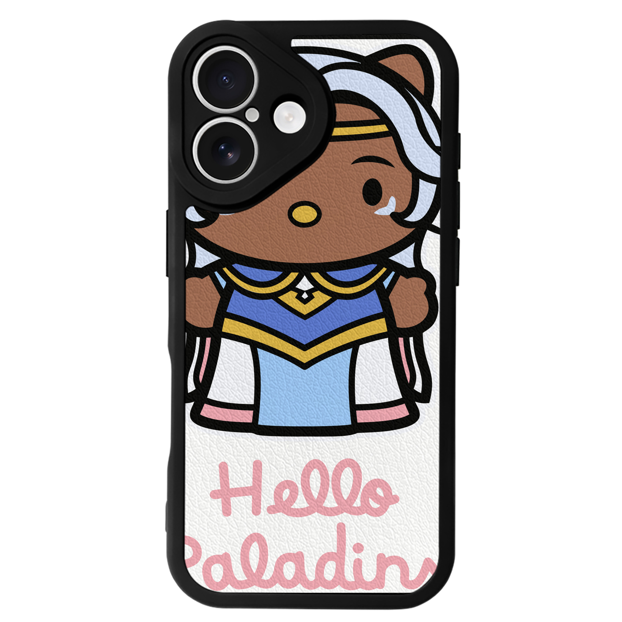 （画像用） Hello Kitty ハローキティ 【iPhone 16シリーズ対応】シリコンスマホケース（レザー調） 材質：シリコン
